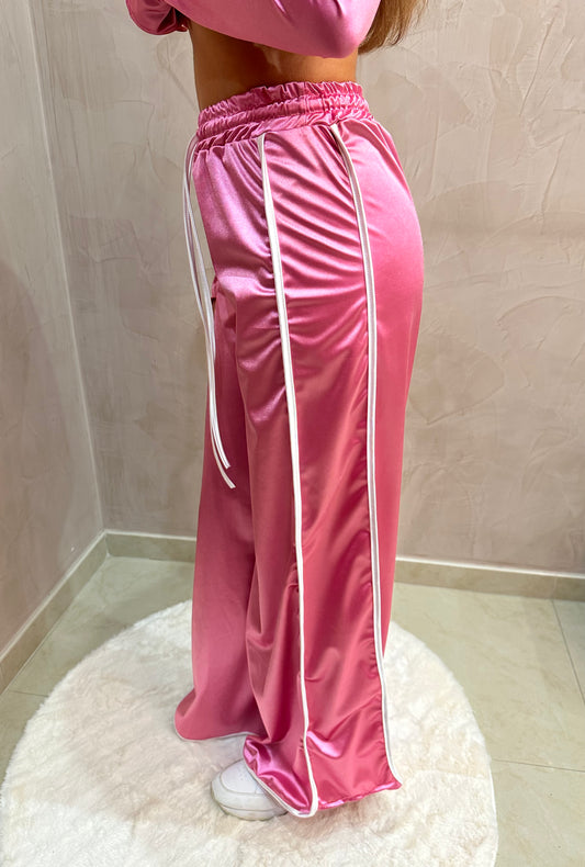 COORD SET PINK VELVET