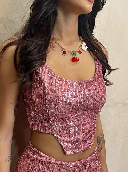 COMPLETO PINK LEOPARD