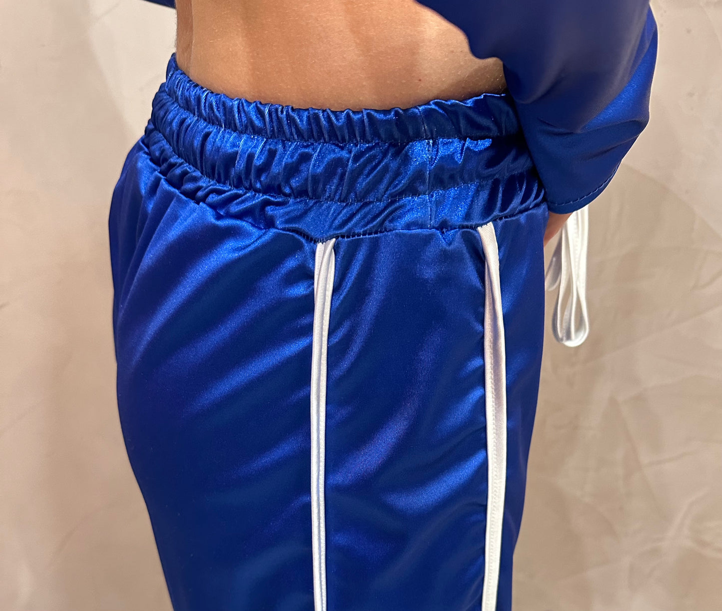 COORD SET BLU VELVET SET