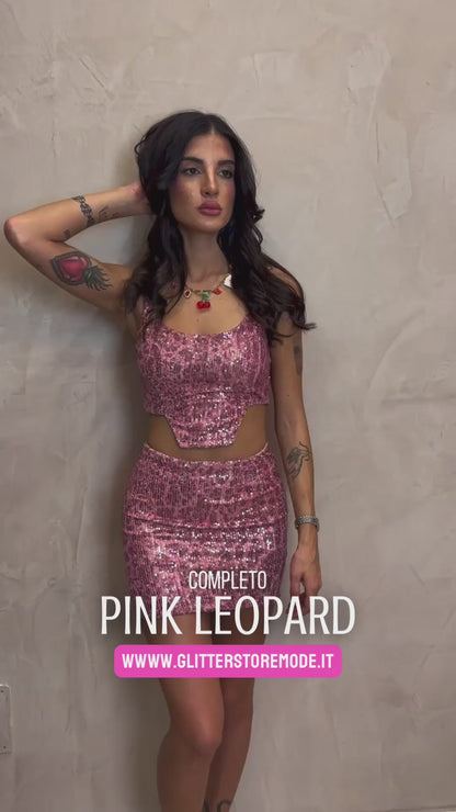 COMPLETO PINK LEOPARD
